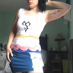 SOLD Bodycon Final Fantasy X-2 Yuna Dress